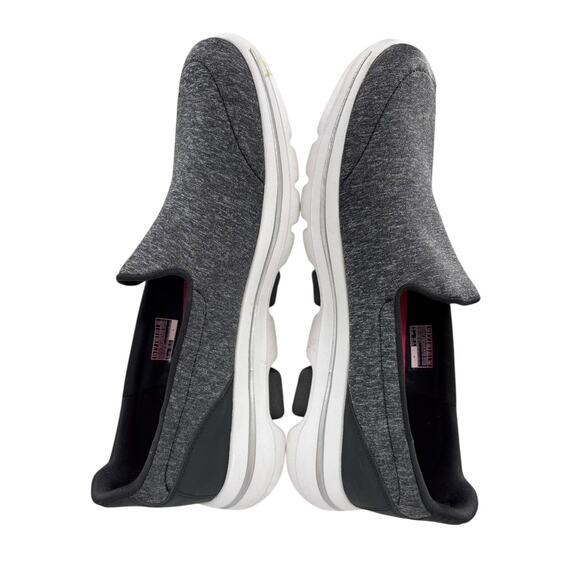 Skechers GOwalk 5 Slip On Sneakers Heathered Gray Womens Size 10 Comfort - Picture 4 of 9